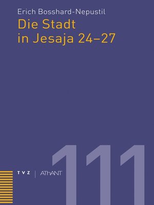 cover image of Die Stadt in Jesaja 24–27
